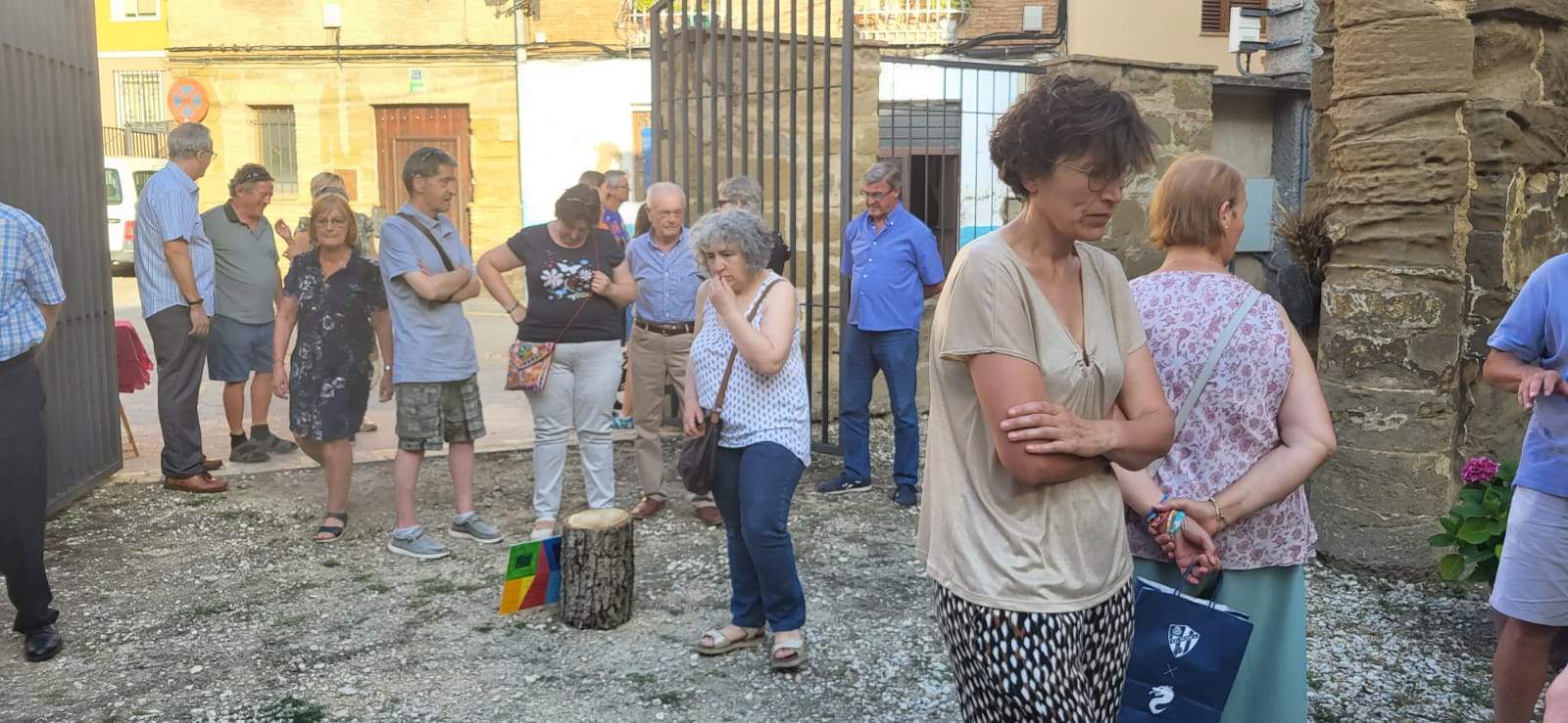 Exposición de artesanos del Casco Viejo en La Malena. Foto J.G.A.