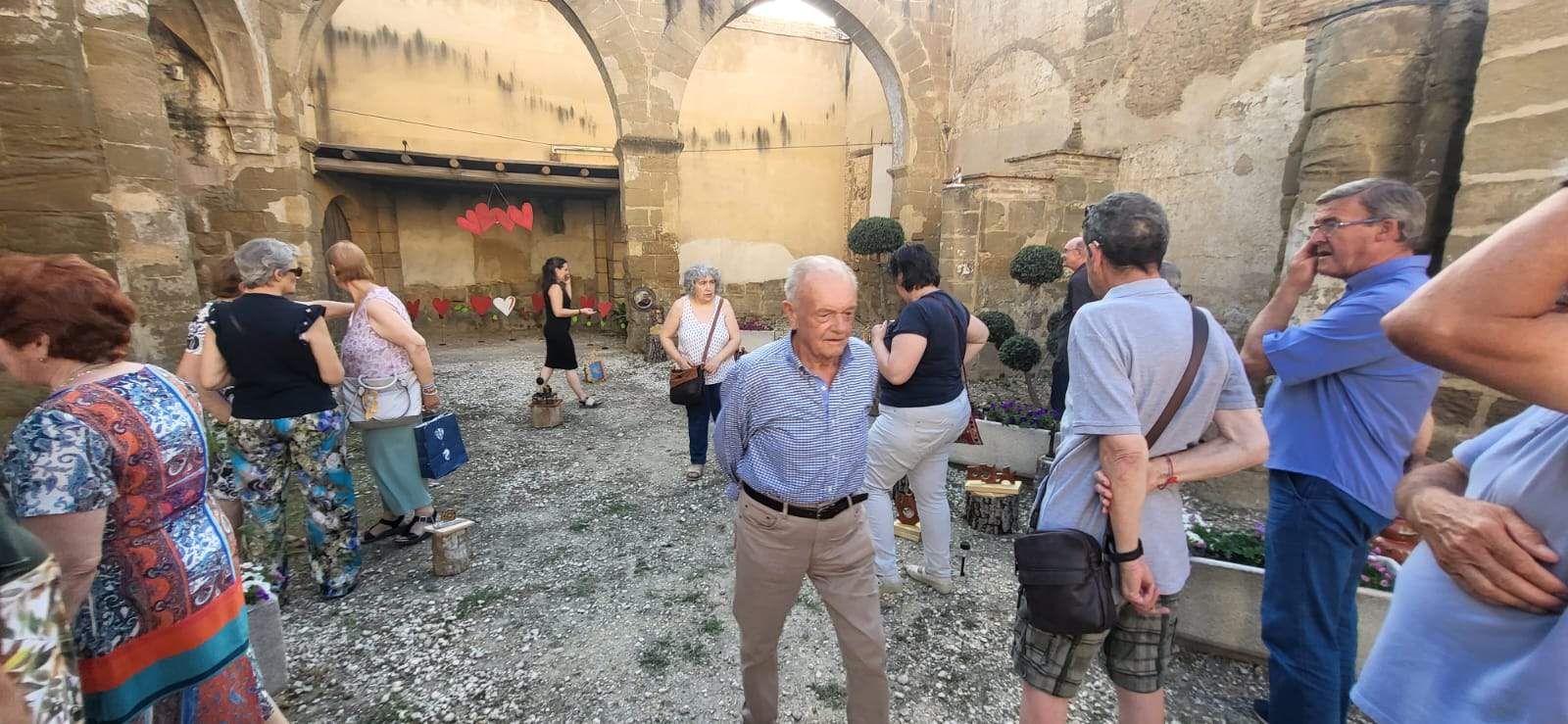 Exposición de artesanos del Casco Viejo en La Malena. Foto J.G.A.