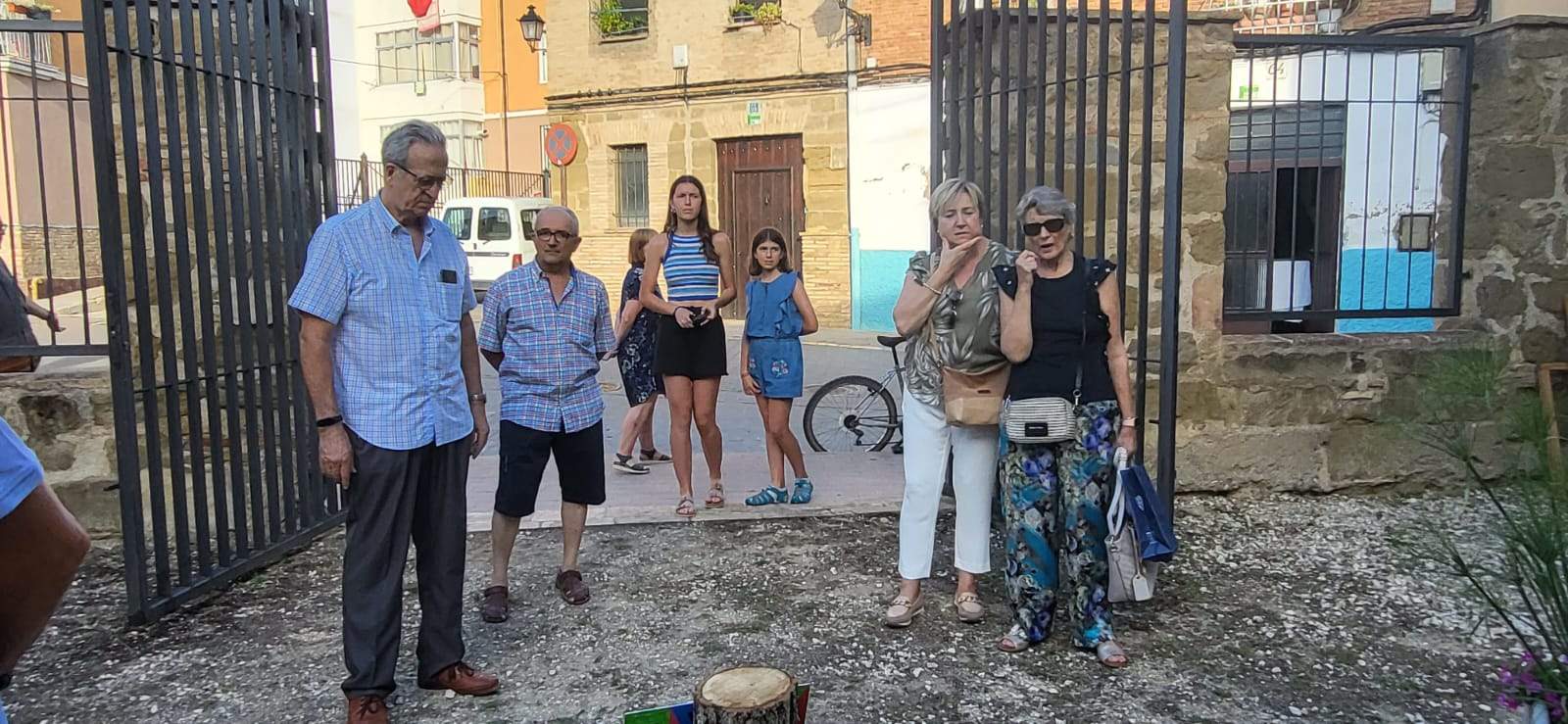 Exposición de artesanos del Casco Viejo en La Malena. Foto J.G.A.