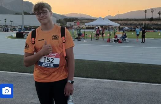 Carlos Castañ, del CA Fraga Bajo Cinca