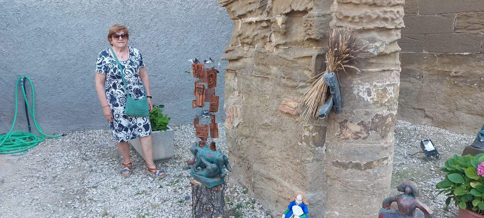 Exposición de artesanos del Casco Viejo en La Malena. Foto J.G.A.