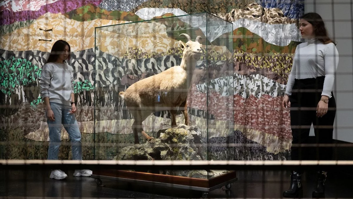 Laña en el Deutsches Hygiene Museum de Alemania. Foto: Sebastian Kahnert. 