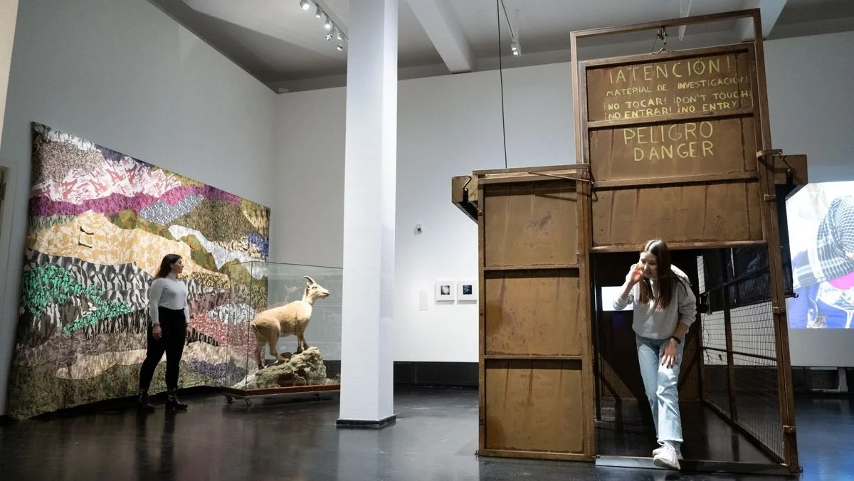 Laña en el Deutsches Hygiene Museum de Alemania. Foto: Sebastian Kahnert. 