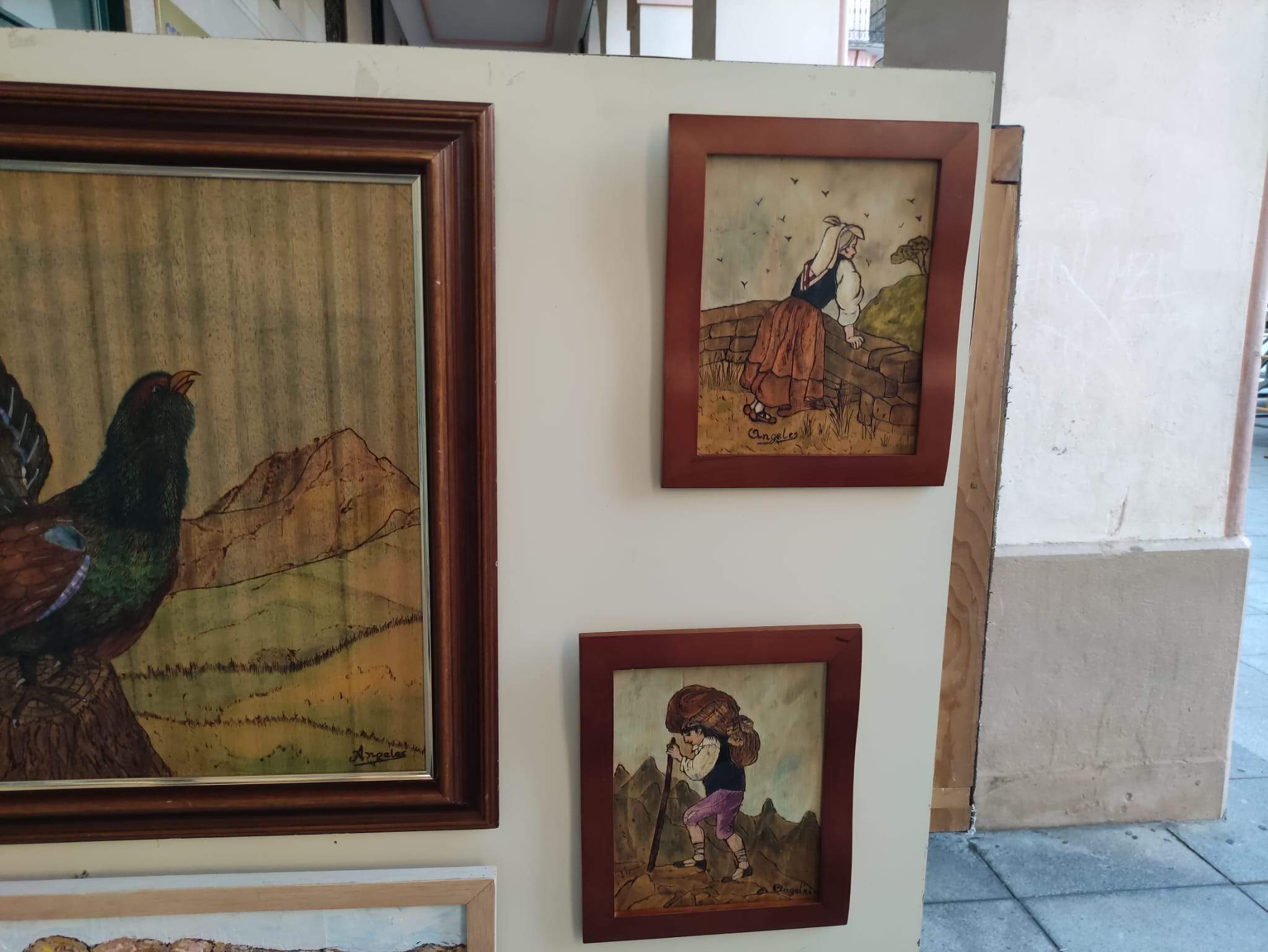 Exposición organizada con motivo de las fiestas del Casco Viejo.