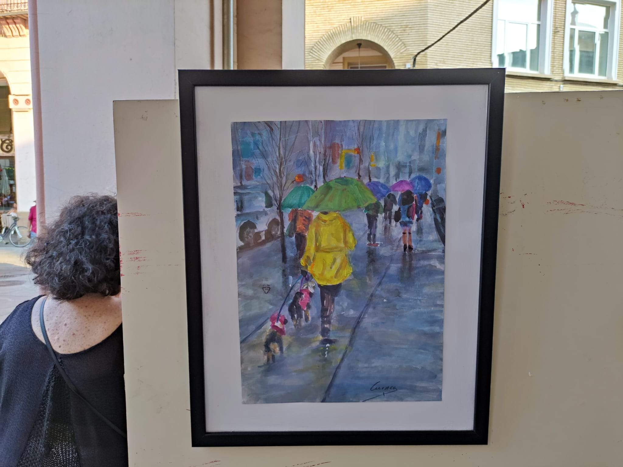 Exposición organizada con motivo de las fiestas del Casco Viejo.