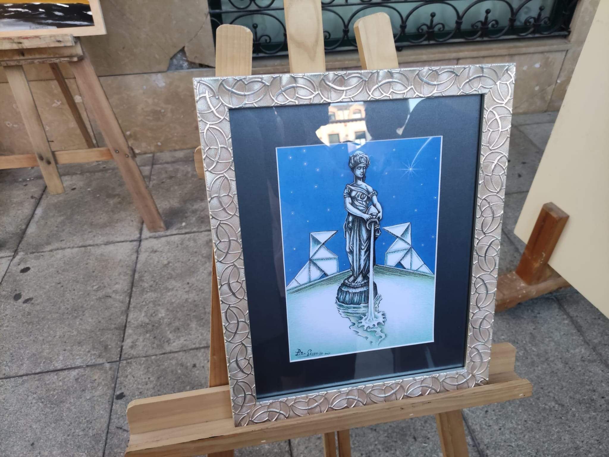 Exposición organizada con motivo de las fiestas del Casco Viejo.