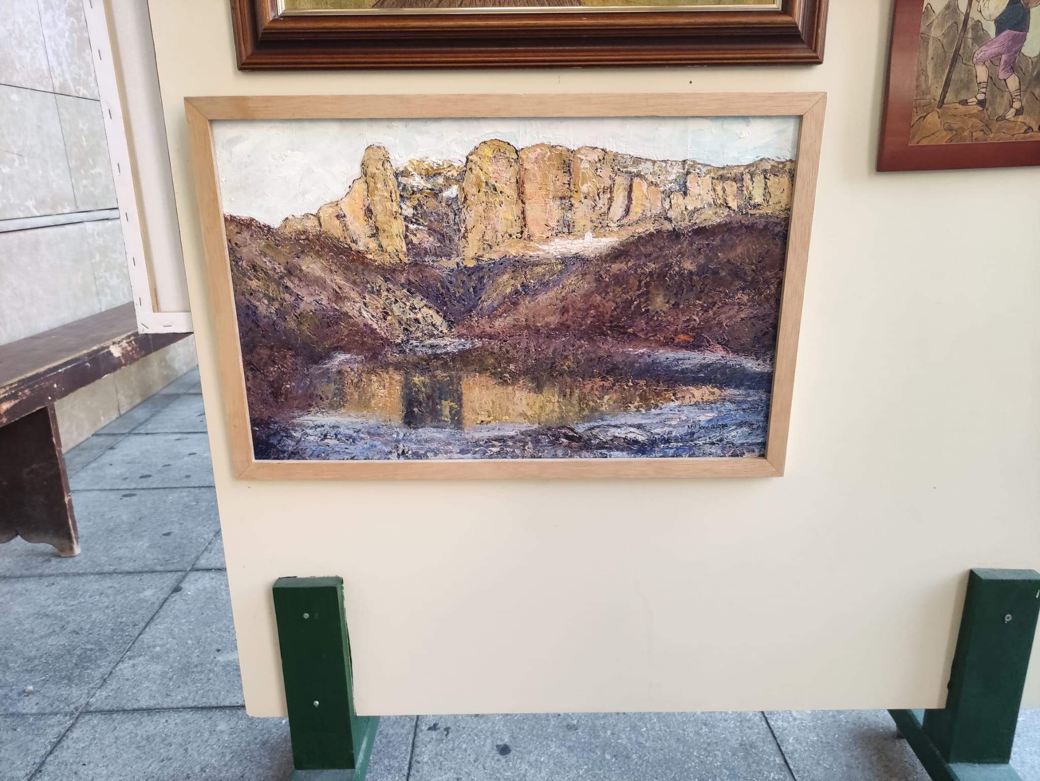 Exposición organizada con motivo de las fiestas del Casco Viejo.