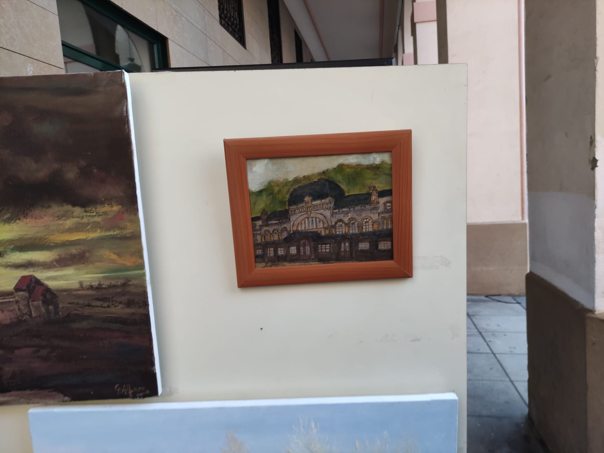Exposición organizada con motivo de las fiestas del Casco Viejo.