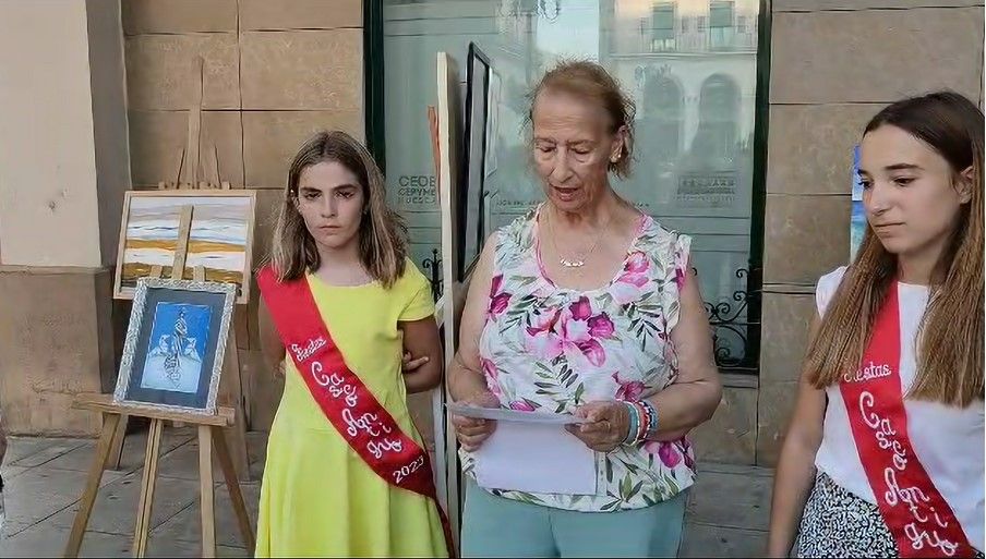 Exposición organizada con motivo de las fiestas del Casco Viejo.