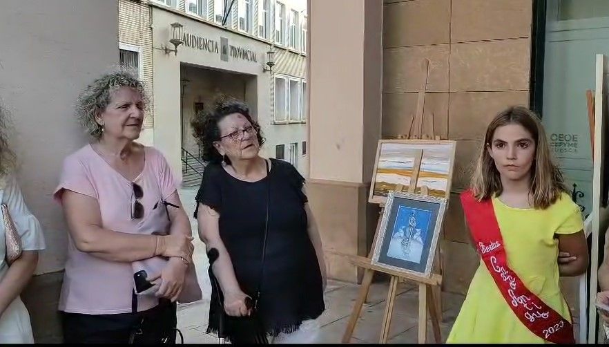 Exposición organizada con motivo de las fiestas del Casco Viejo.