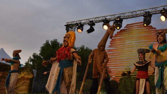 Función de El Rey León en Barbastro Función de El Rey León en Barbastro