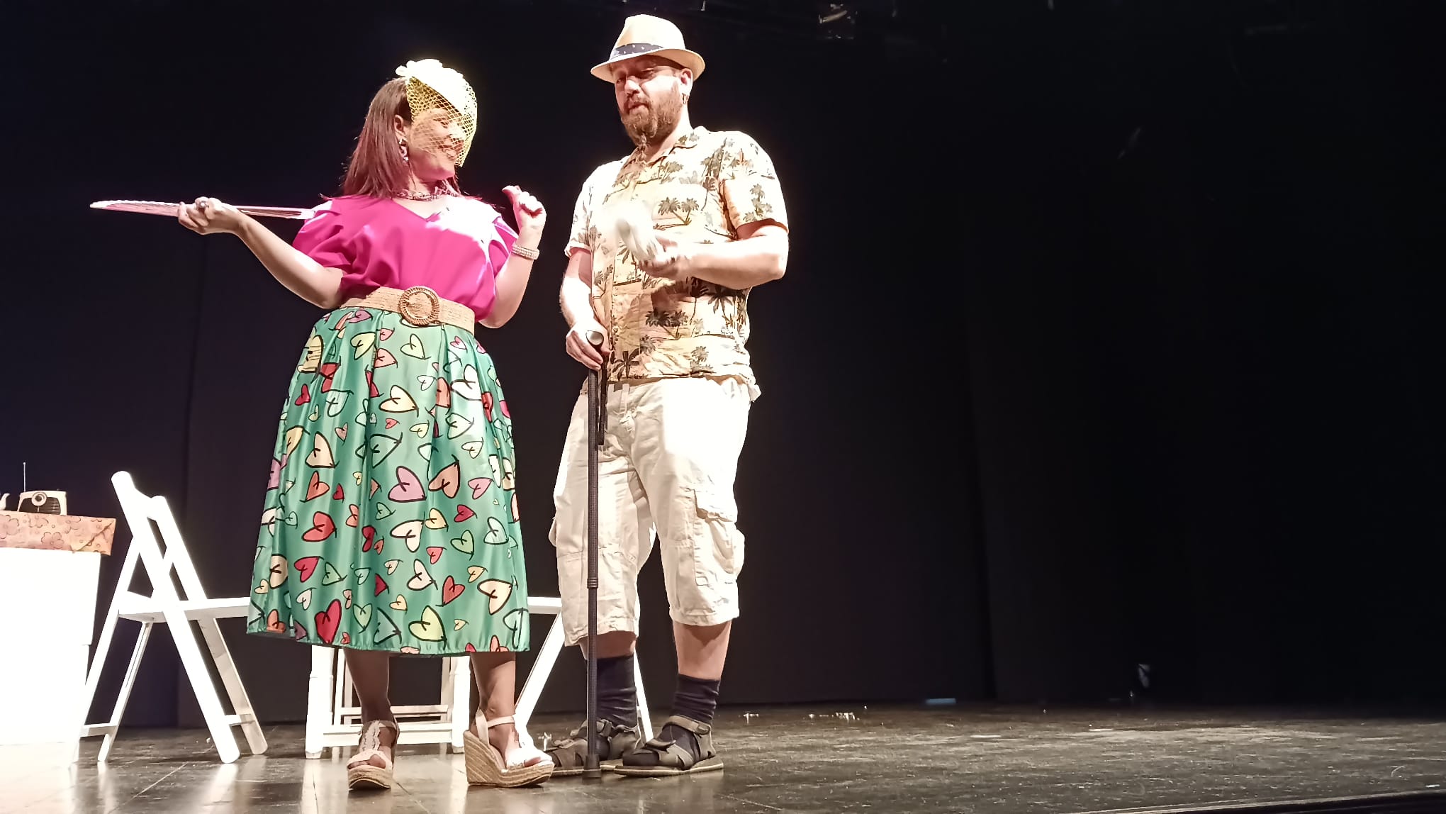 Infinito Teatro y la obra "Korruptia". Foto La López 