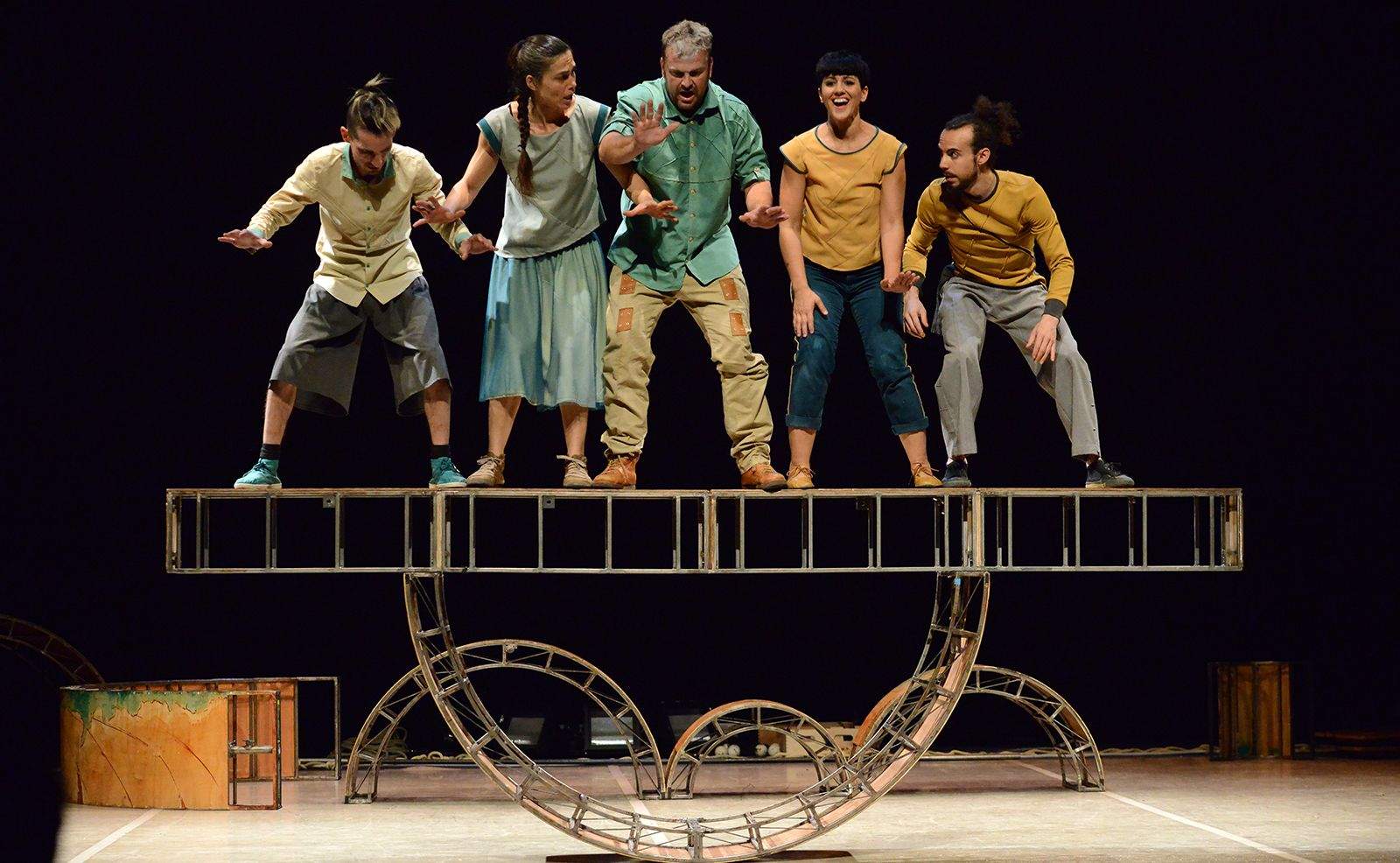 Imagen de una edición pasada del Jacetania Circus Festival.