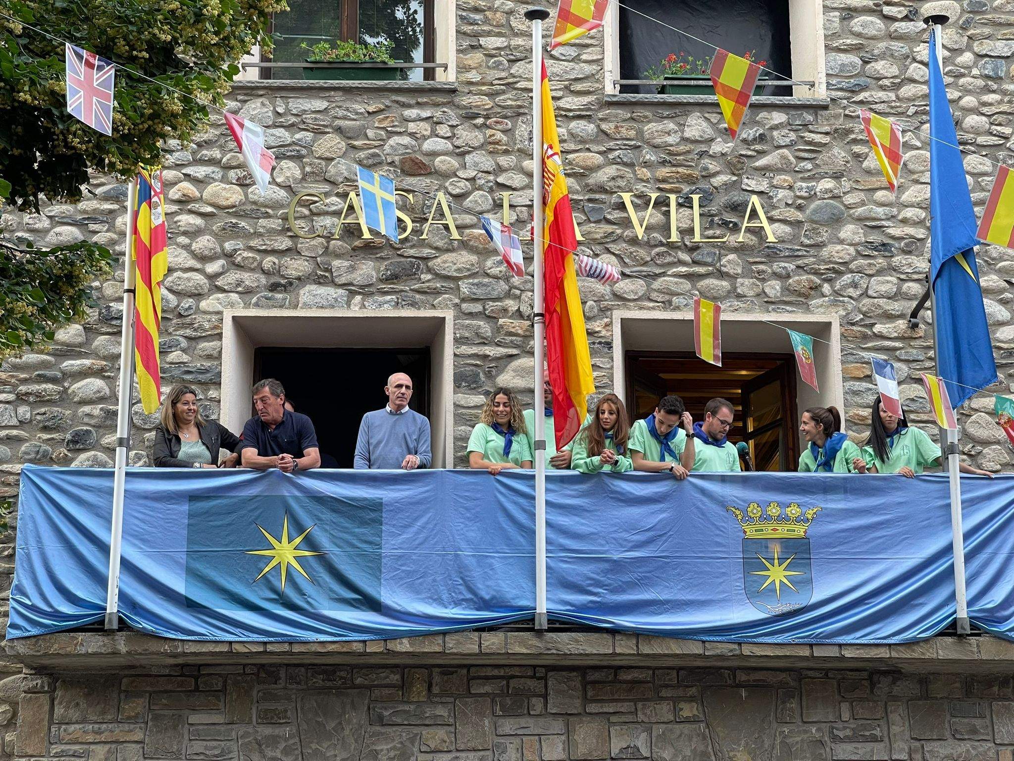 Inicio de las fiestas de Benasque y Anciles.