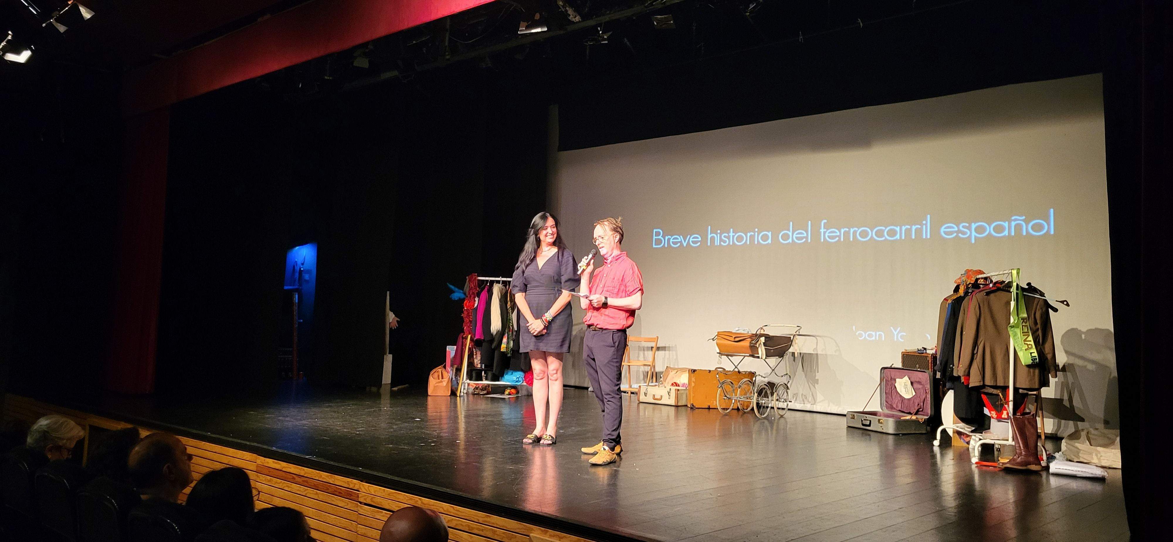 Deleites Diversos y la Breve historia del ferrocarril español. Foto Myriam Martínez