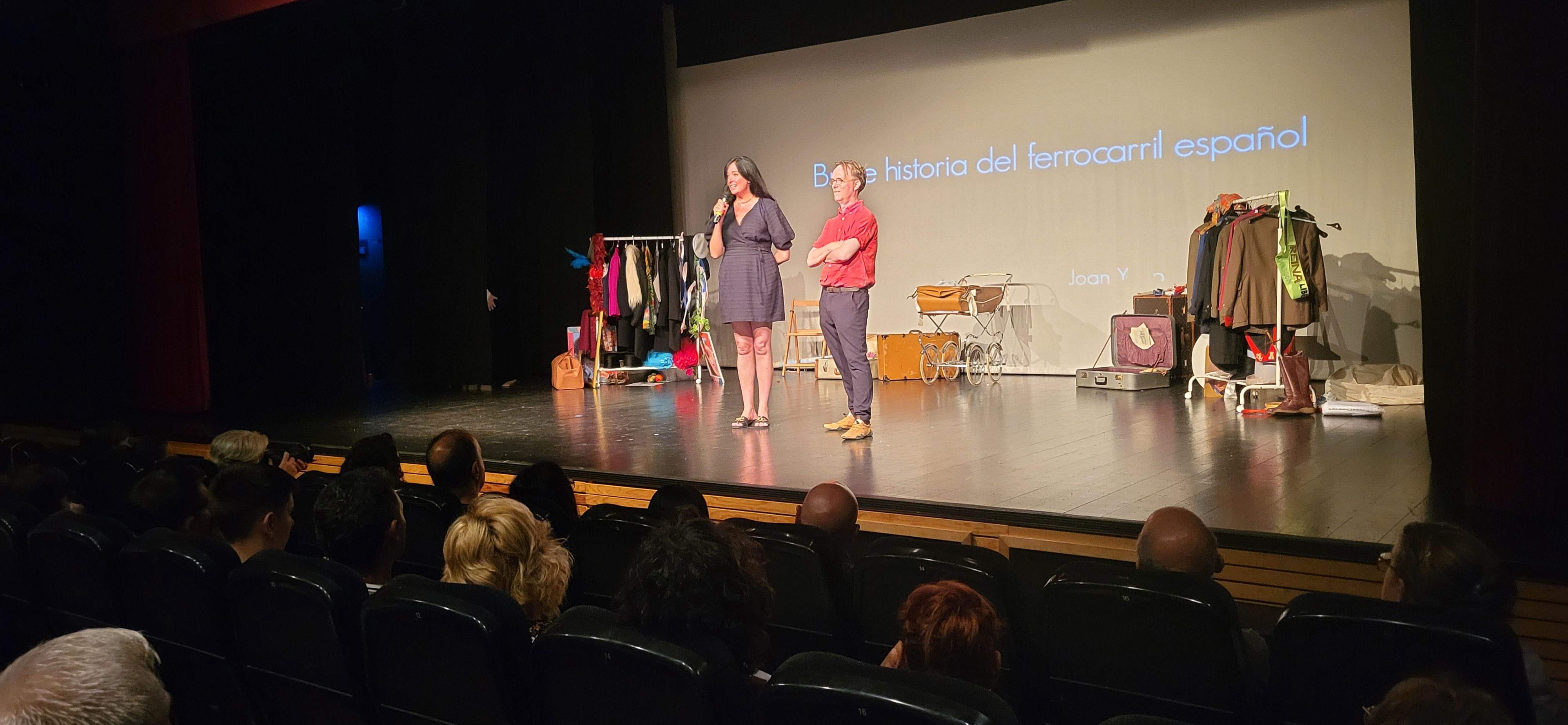 Deleites Diversos y la Breve historia del ferrocarril español. Foto Myriam Martínez