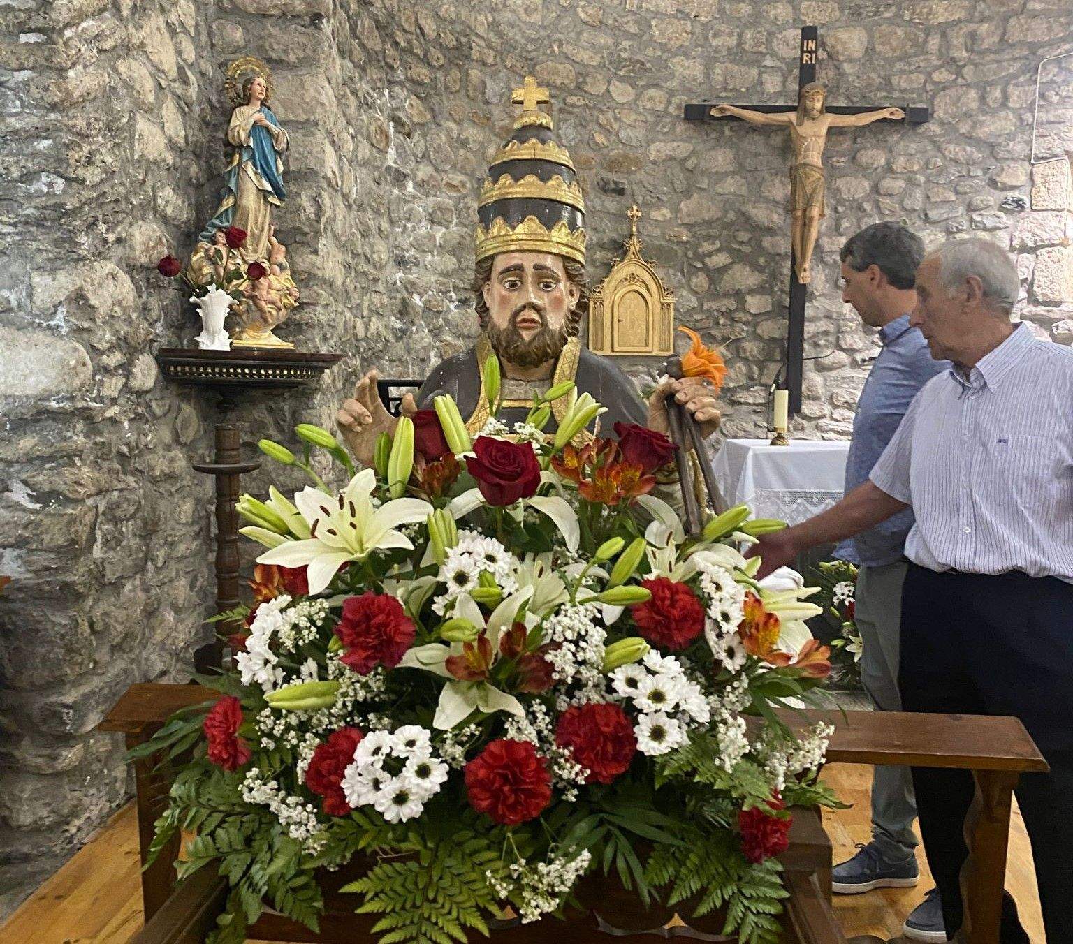 Celebración de San Pedro en Anciles.