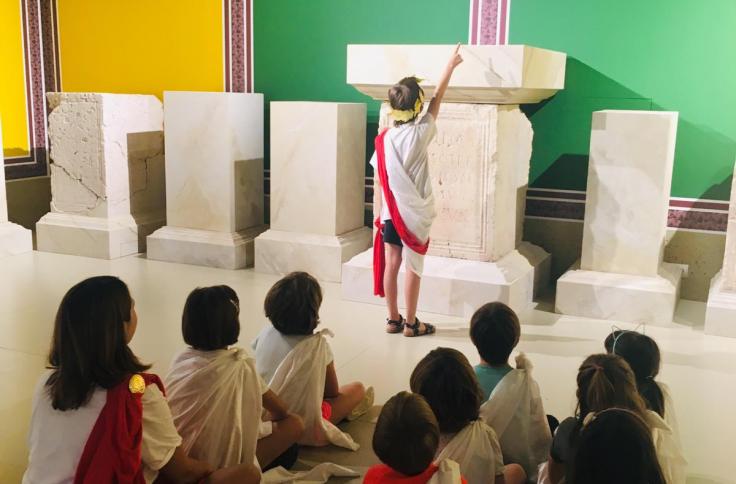 Actividades didácticas en el Museo.