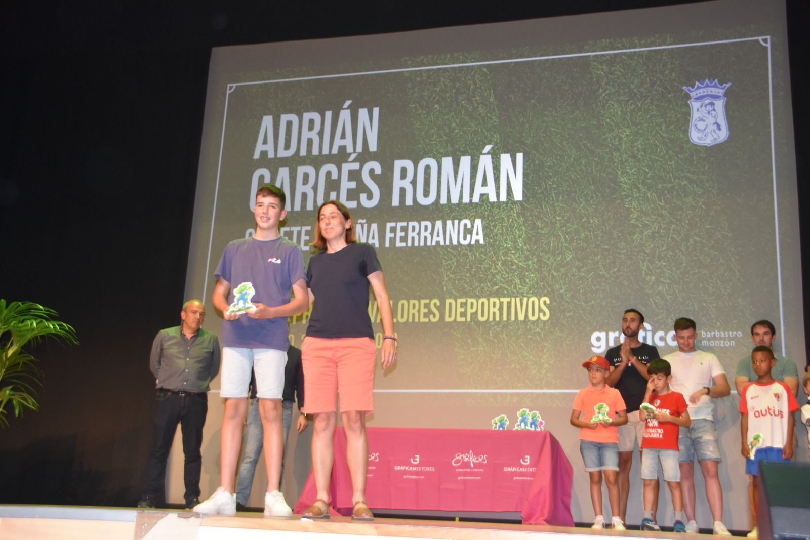 Gala Valores Deportivos Fútbol Base Barbastro 