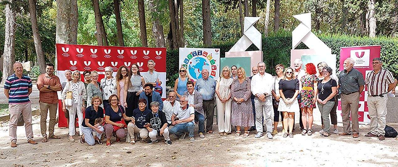 Foto de familia de la celebración del Día del Cooperante