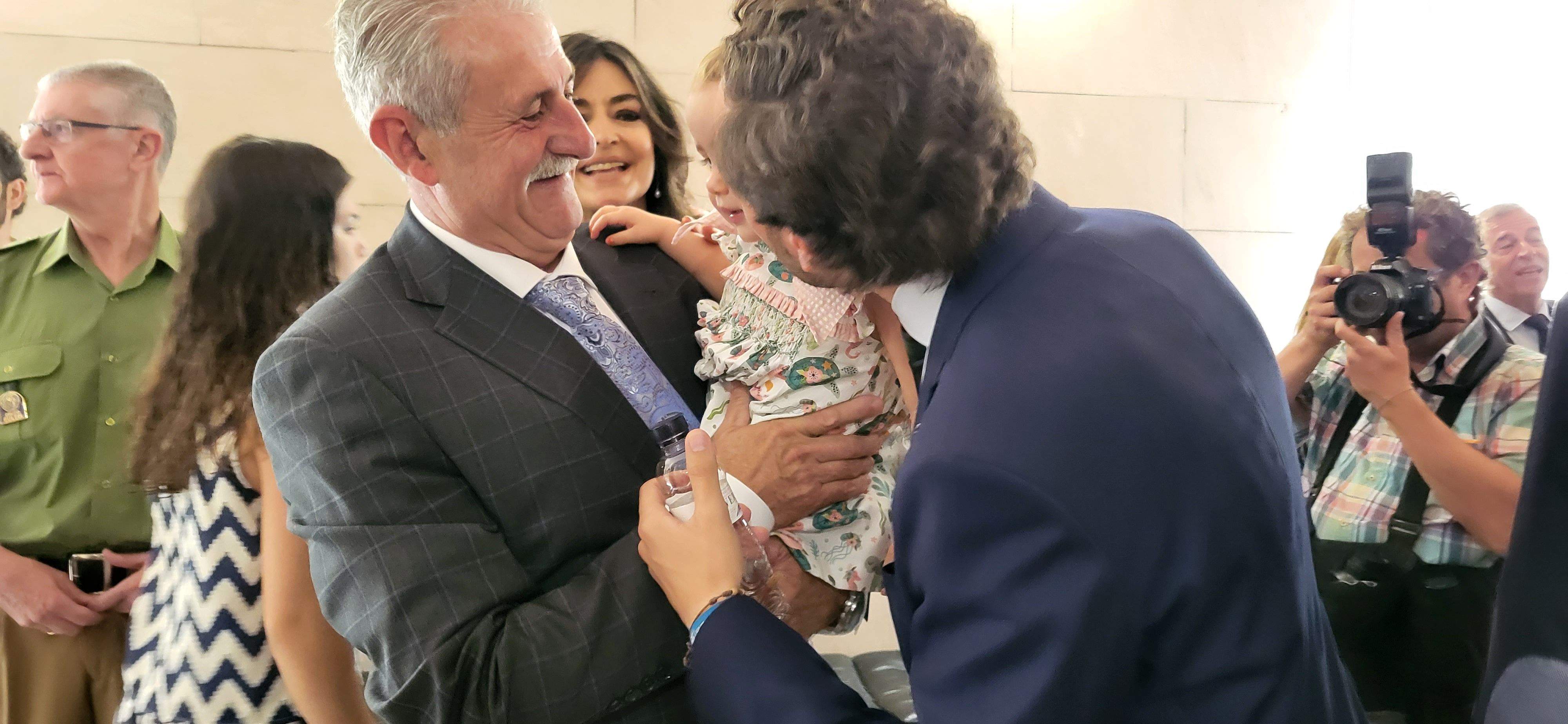 Constitución de la Diputación Provincial de Huesca. Foto Myriam Martínez