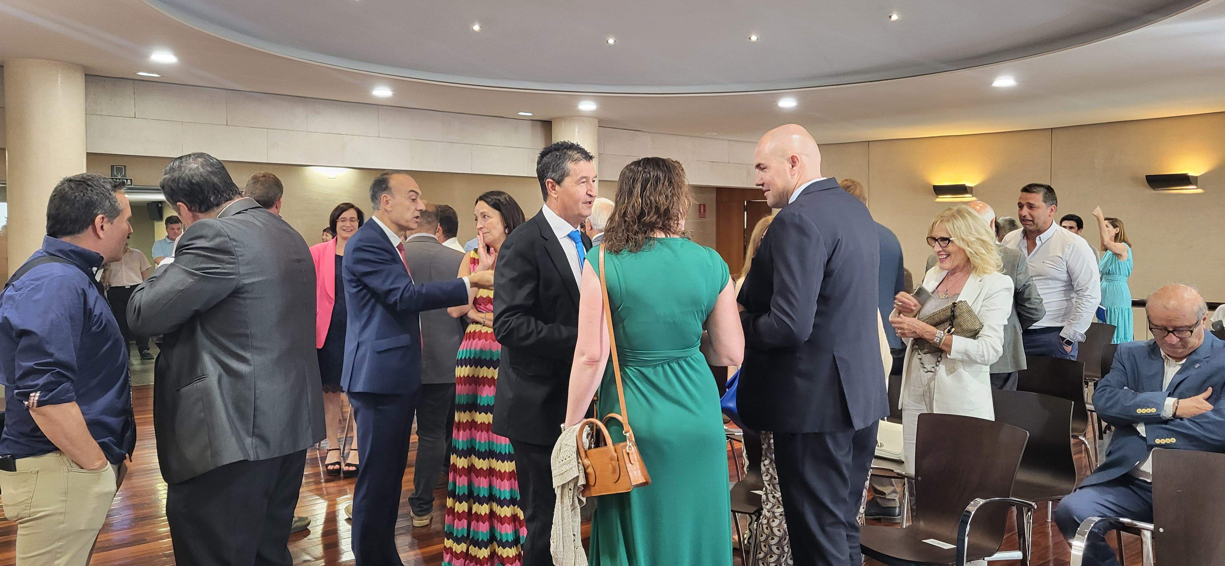 Constitución de la Diputación Provincial de Huesca. Foto Myriam Martínez