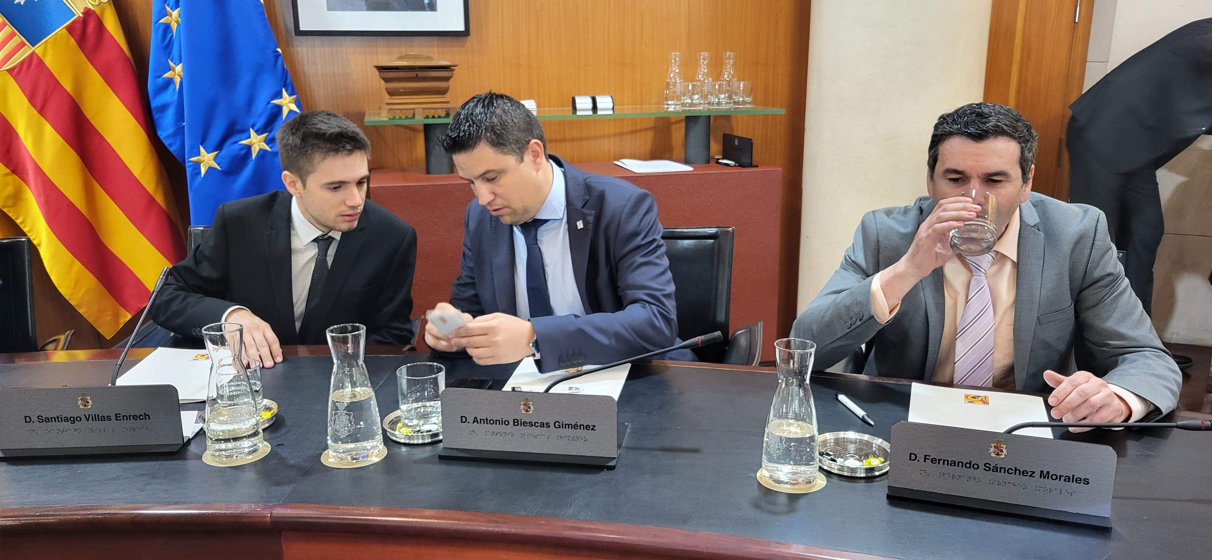 Constitución de la Diputación Provincial de Huesca. Foto Myriam Martínez