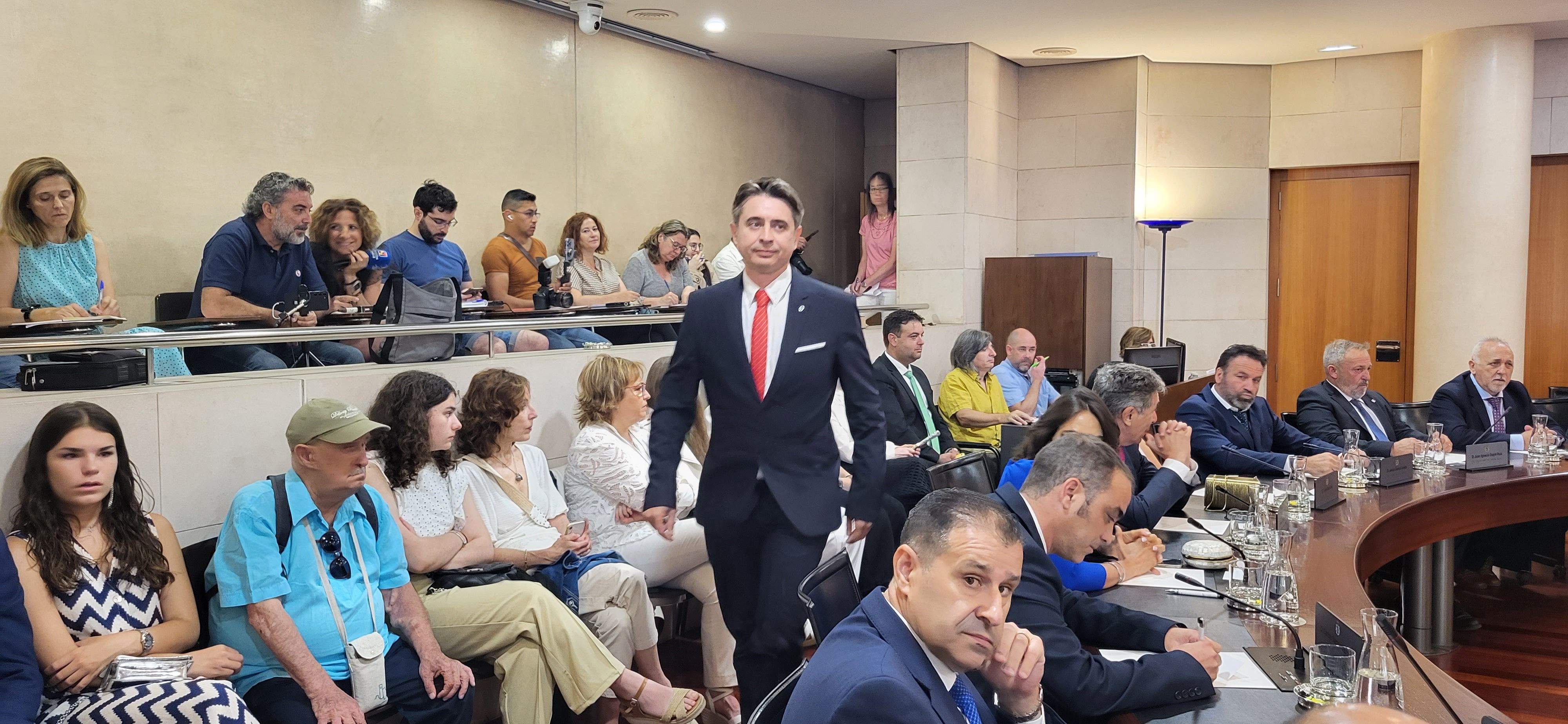 Constitución de la Diputación Provincial de Huesca. Foto Myriam Martínez