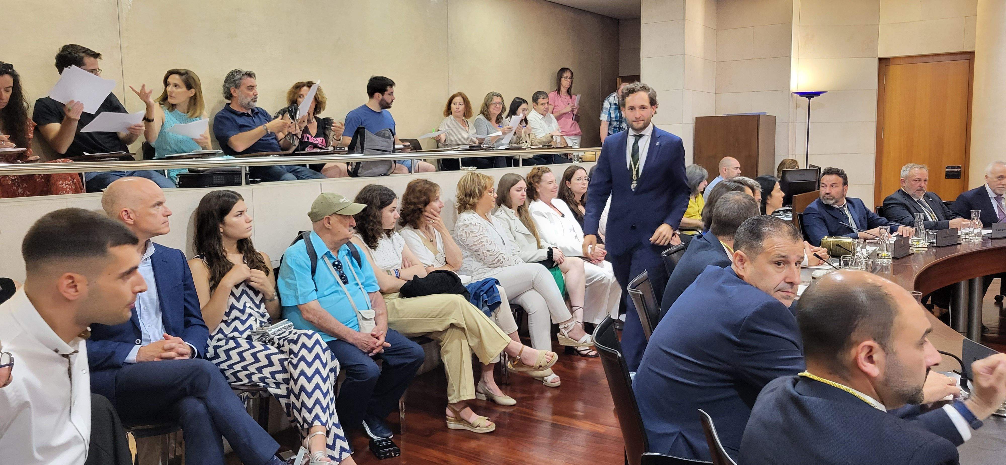 Constitución de la Diputación Provincial de Huesca. Foto Myriam Martínez