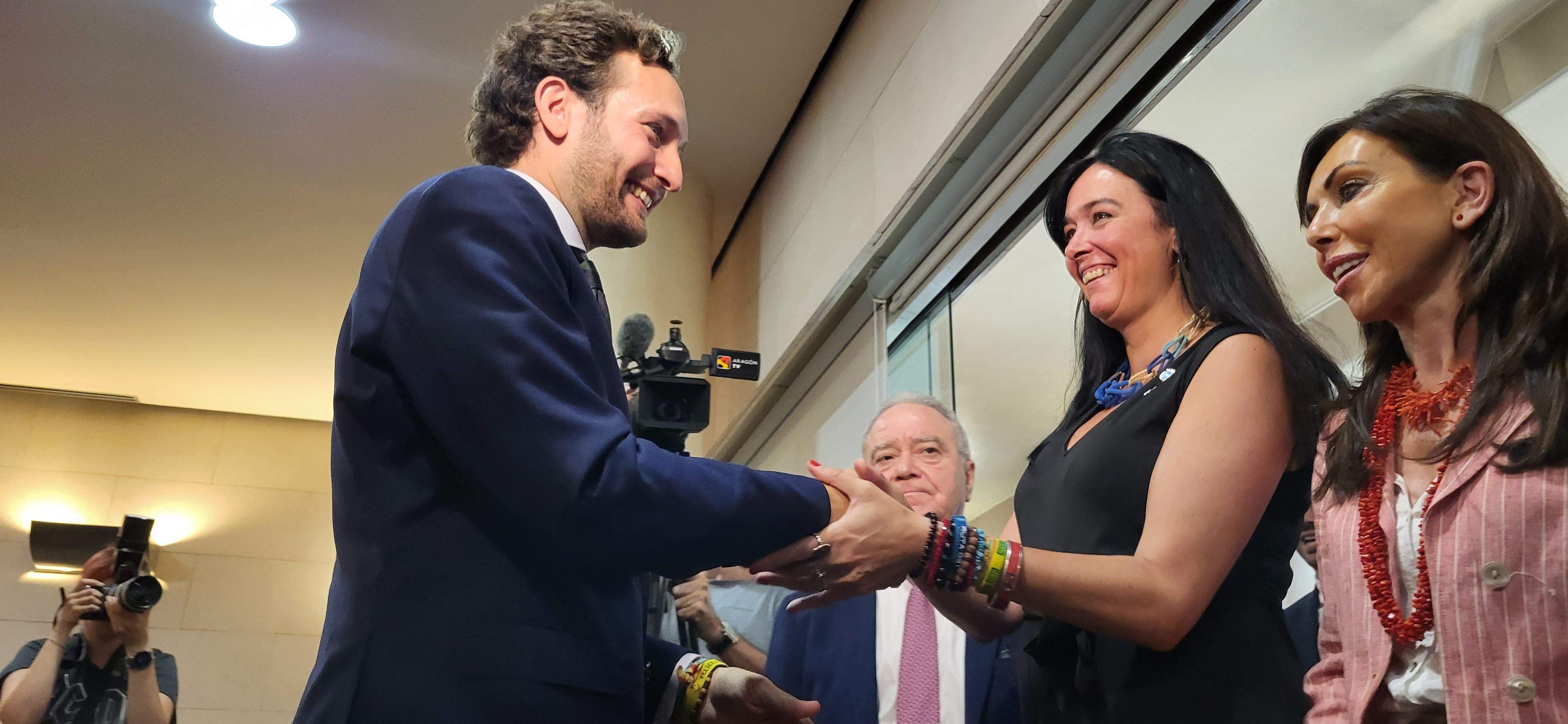 Constitución de la Diputación Provincial de Huesca. Foto Myriam Martínez