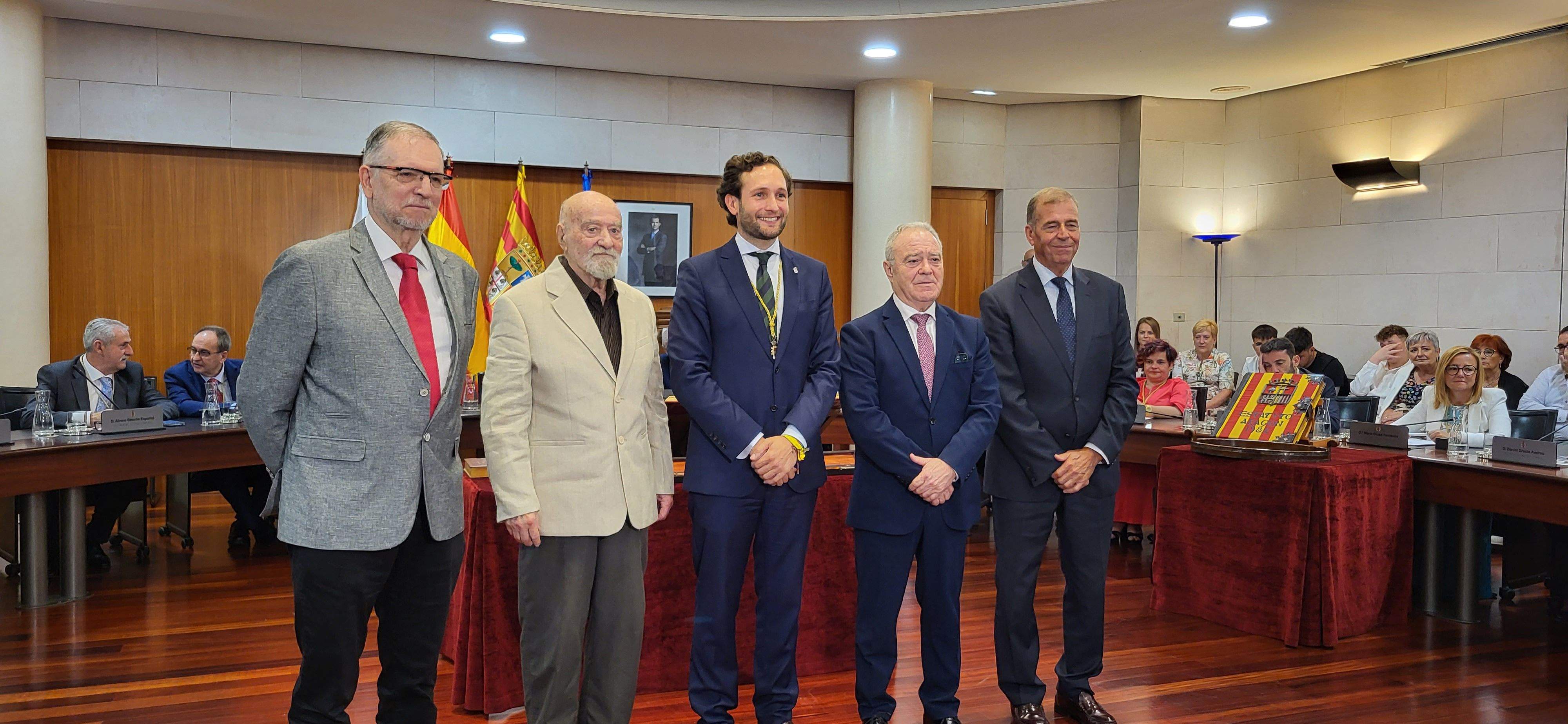 Constitución de la Diputación Provincial de Huesca. Foto Myriam Martínez