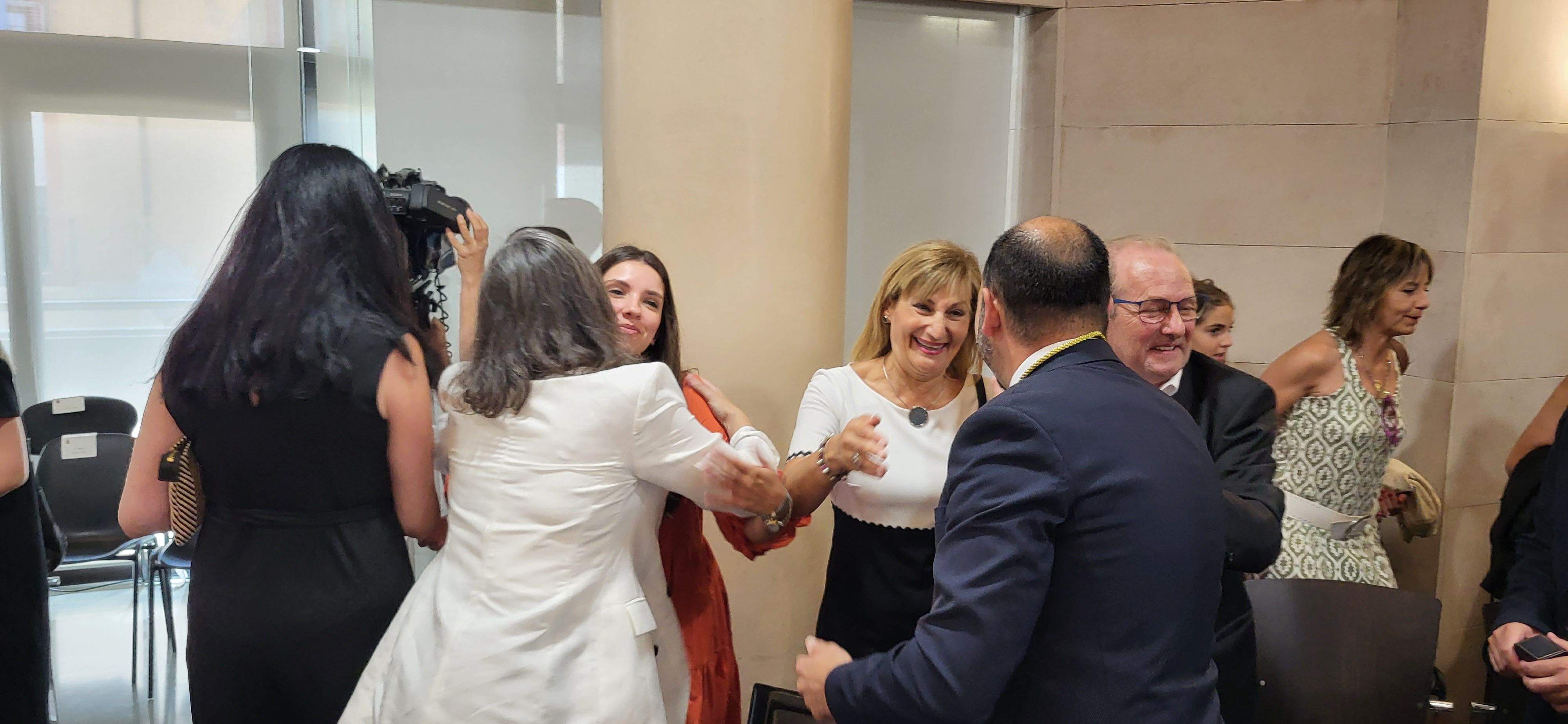 Constitución de la Diputación Provincial de Huesca. Foto Myriam Martínez