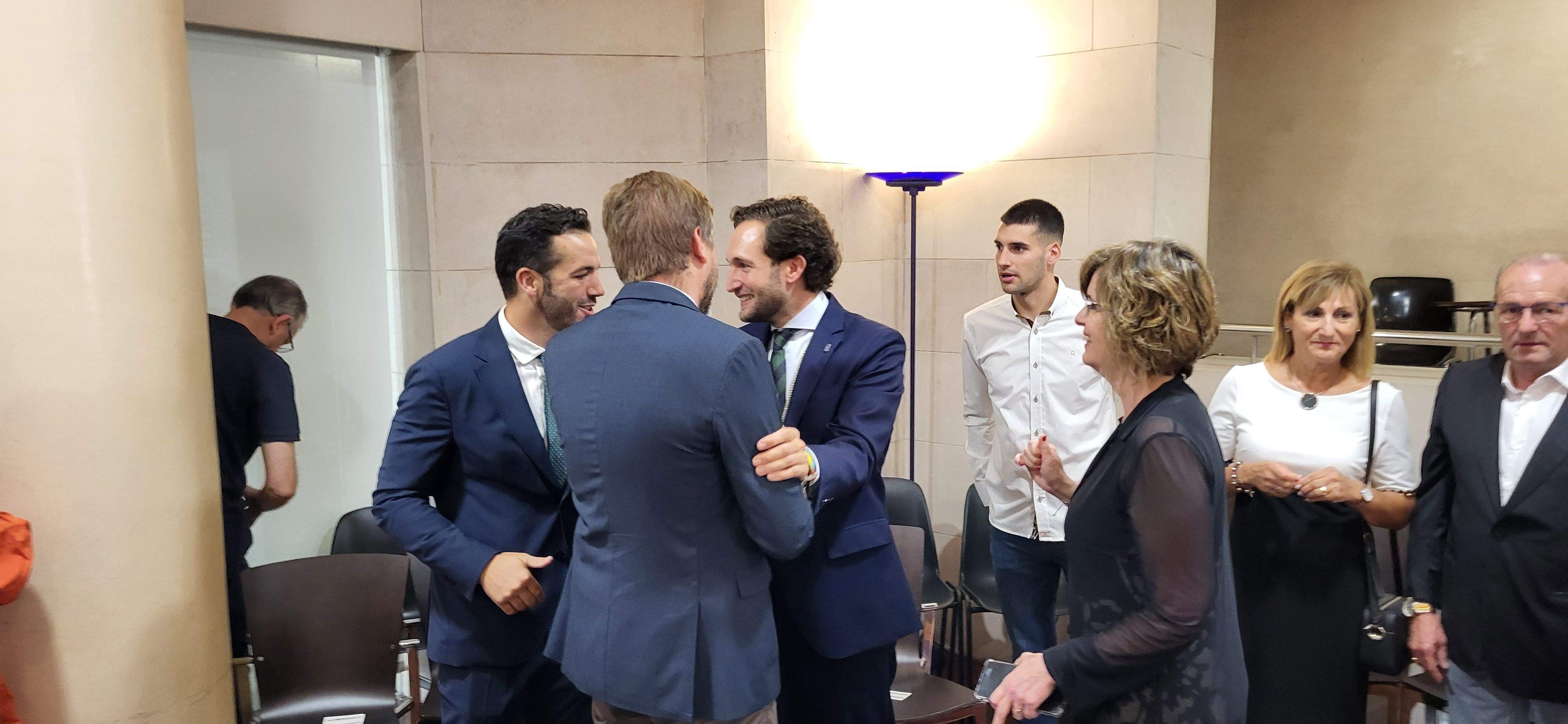 Constitución de la Diputación Provincial de Huesca. Foto Myriam Martínez