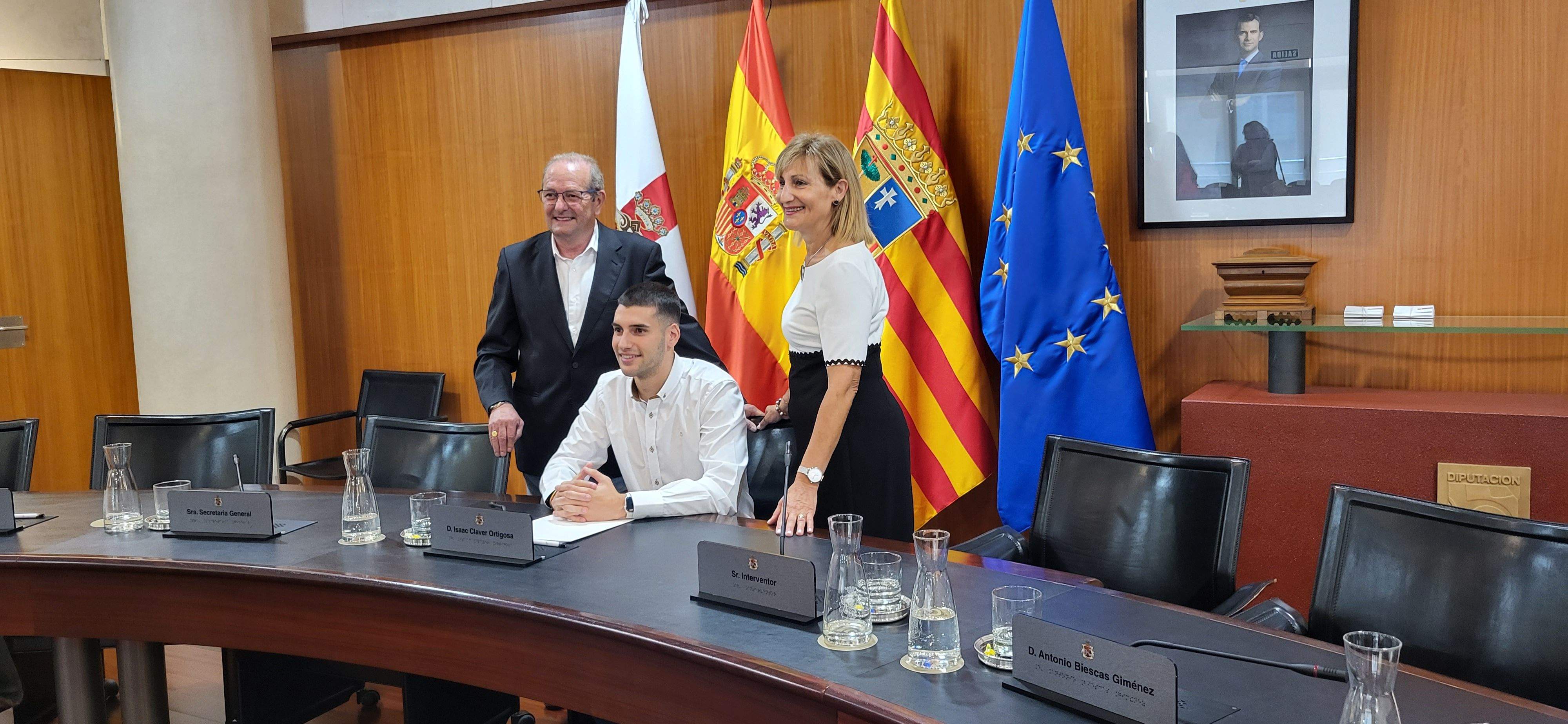 Constitución de la Diputación Provincial de Huesca. Foto Myriam Martínez