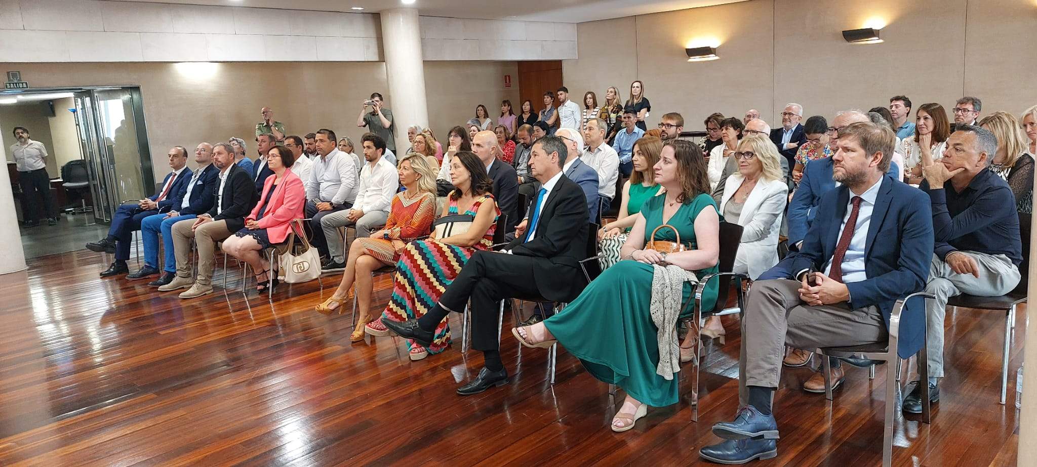 Constitución de la Diputación Provincial de Huesca. Foto Myriam Martínez