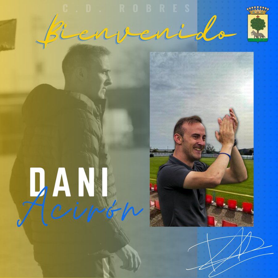 Acirón, nuevo entrenador del Robres.