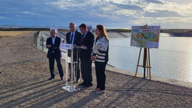 Miguel Gracia, Joaquín Olona, Luis Planas y Rosa Serrano Miguel Gracia, Joaquín Olona, Luis Planas y Rosa Serrano