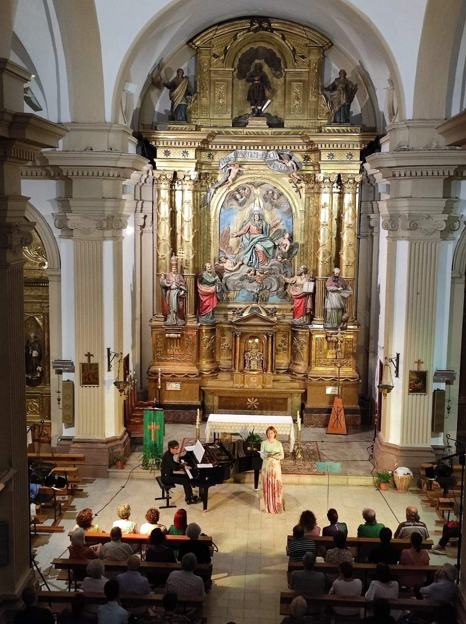 Brochure Trío en Biscarrués en el estreno del Festival Enclaves