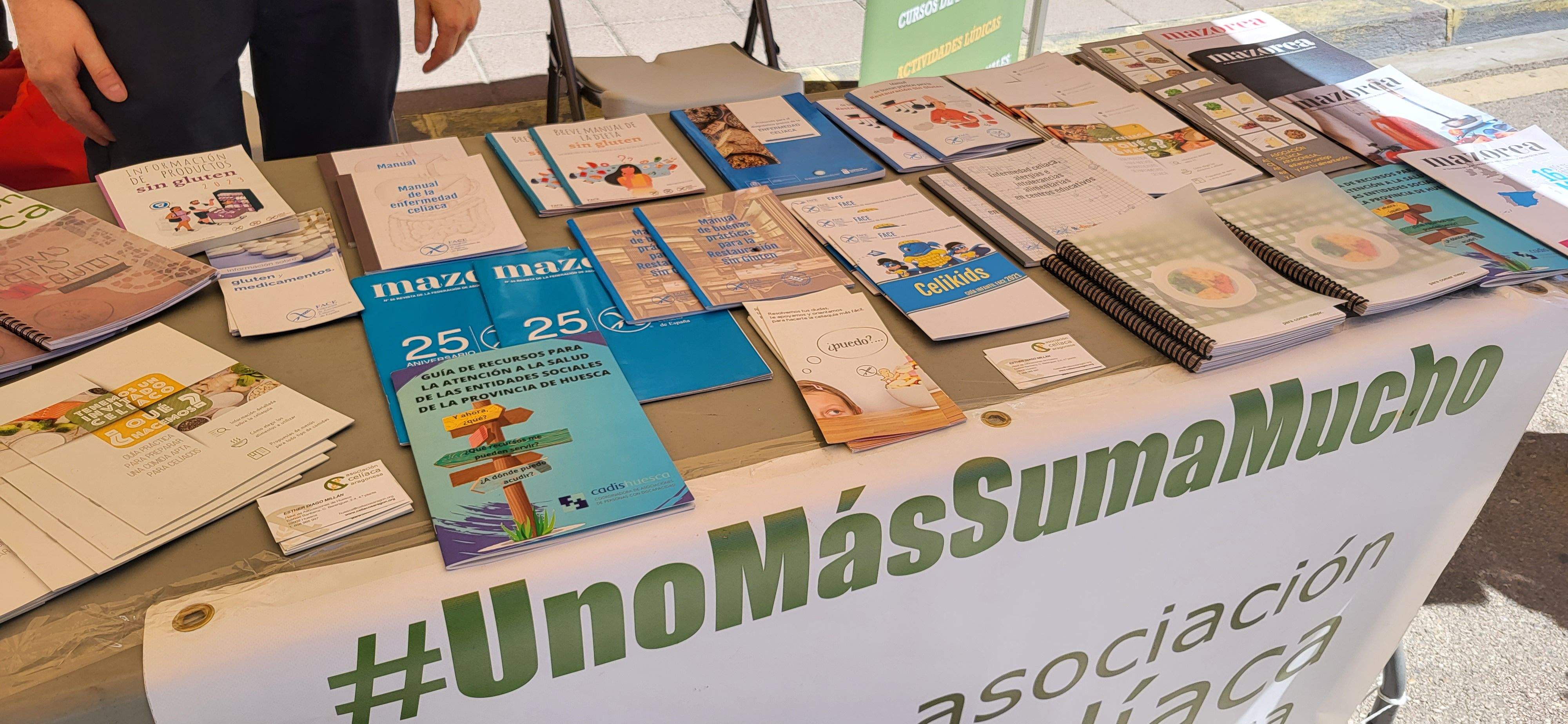 II Feria de asociaciones de Salud en Huesca. Foto Myriam Martínez 