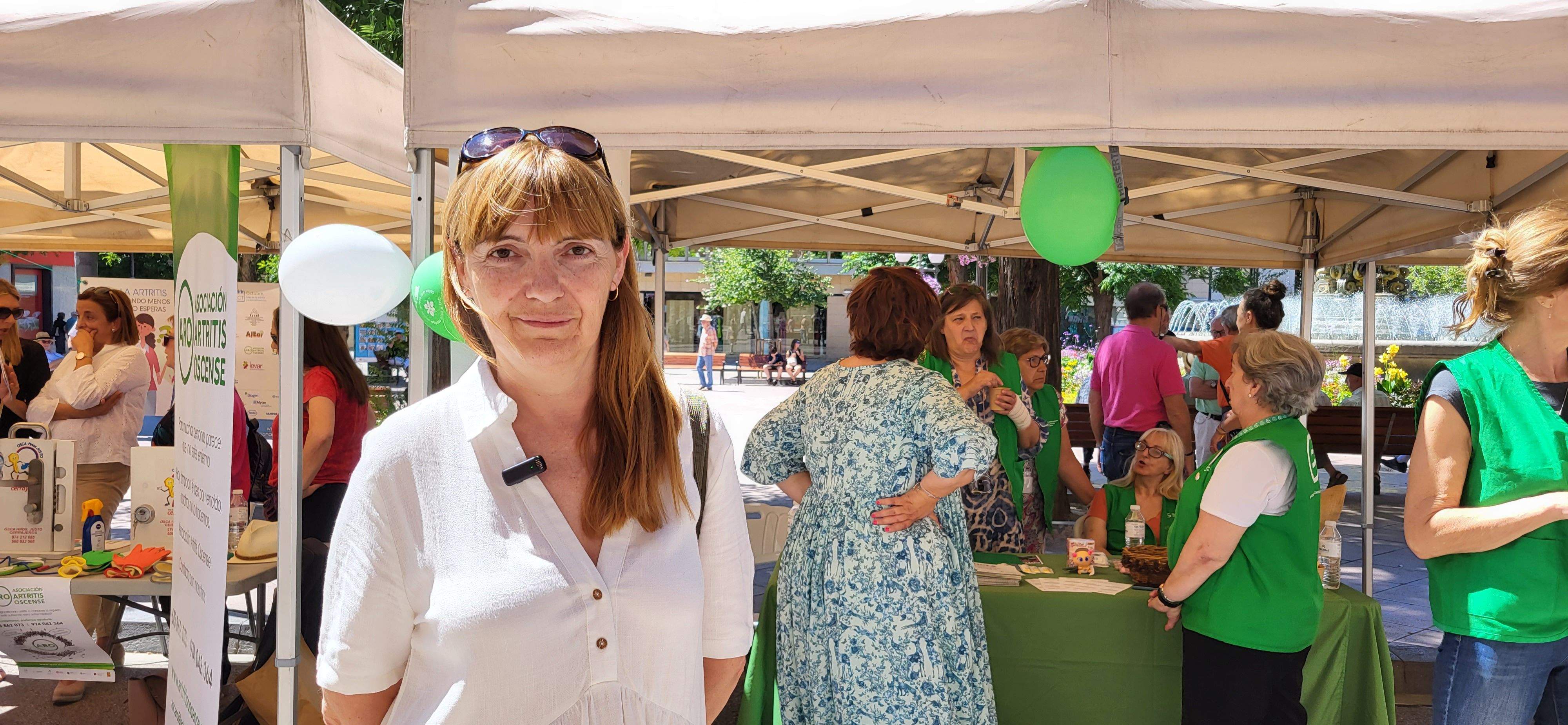 II Feria de asociaciones de Salud en Huesca. Foto Myriam Martínez 