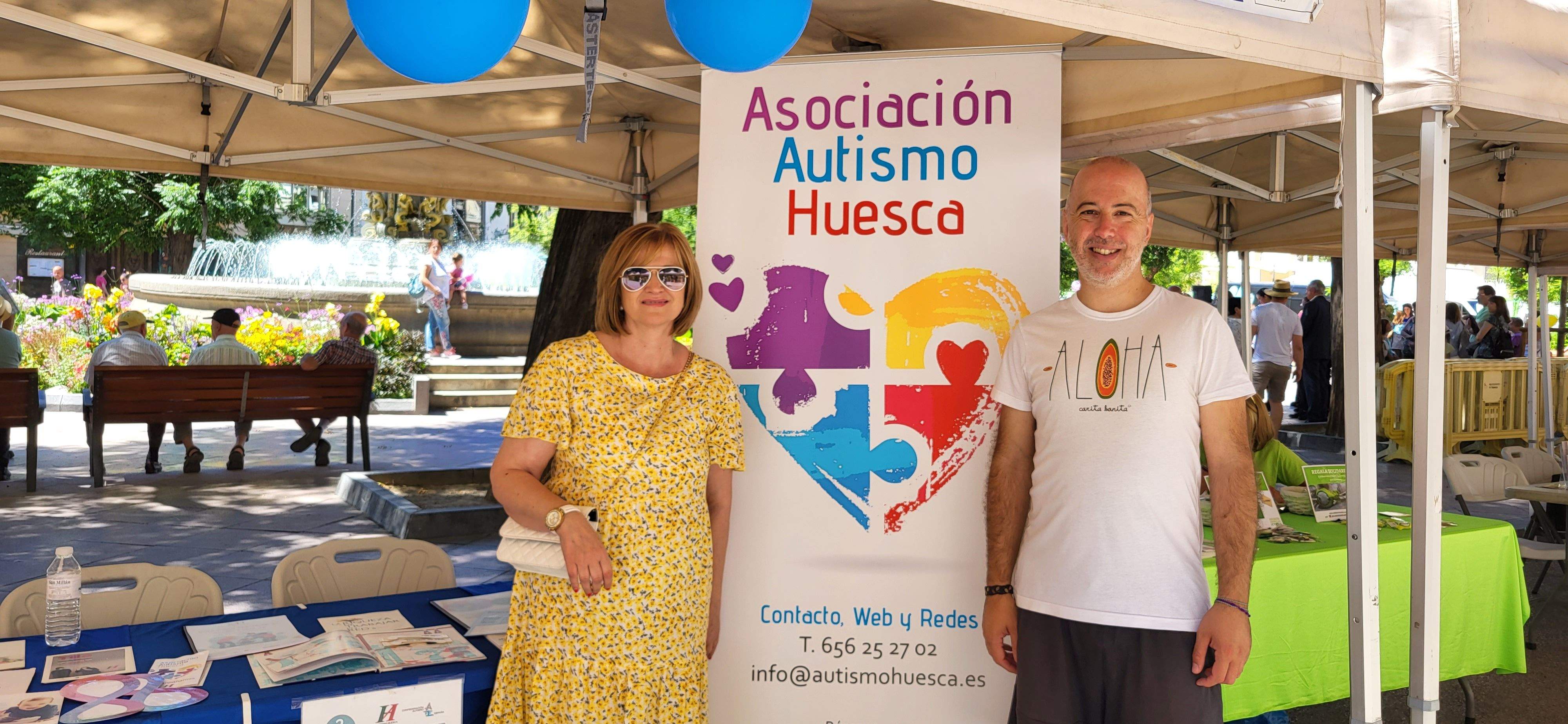 II Feria de asociaciones de Salud en Huesca. Foto Myriam Martínez 