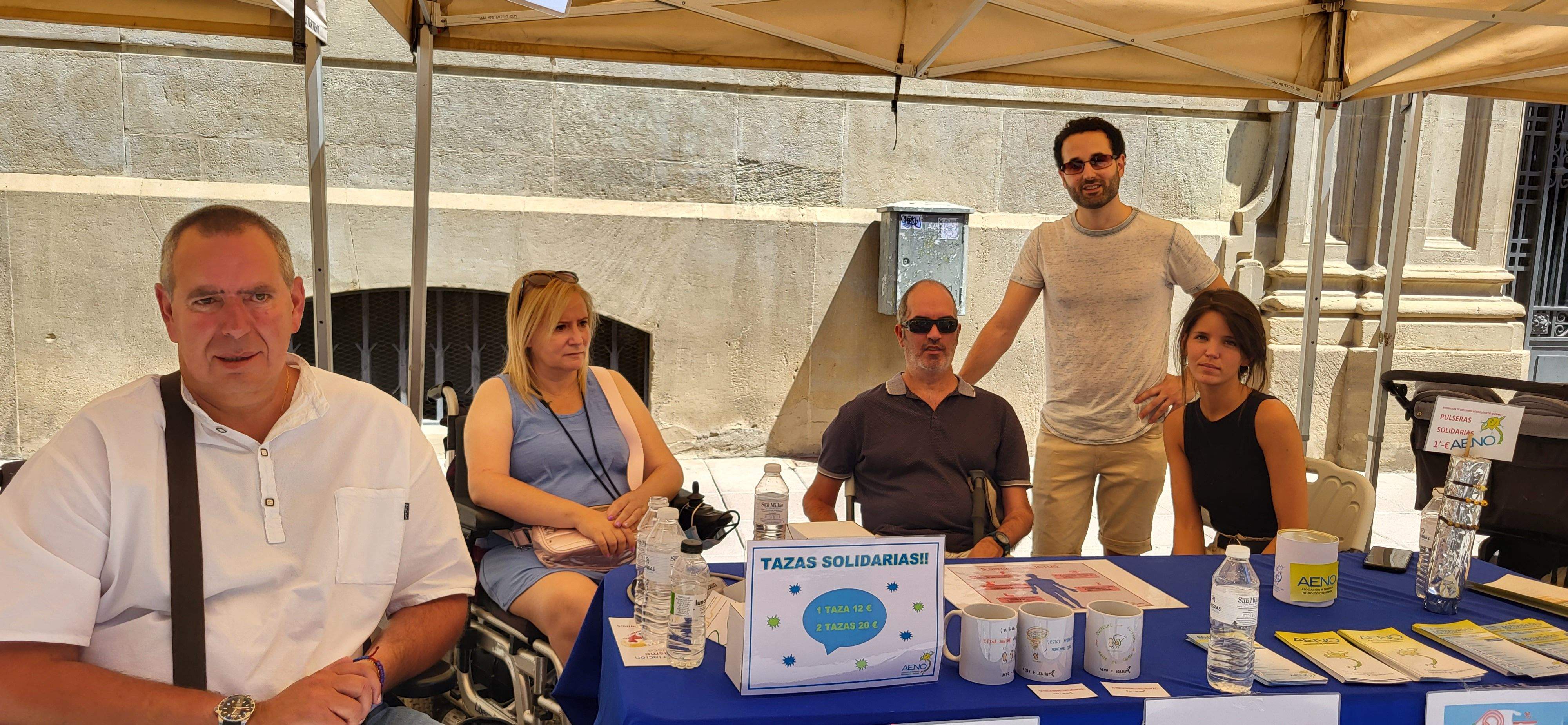 II Feria de asociaciones de Salud en Huesca. Foto Myriam Martínez 