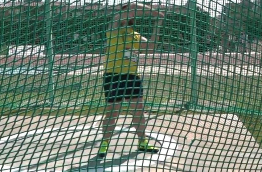 juan Díaz, quinto en martillo