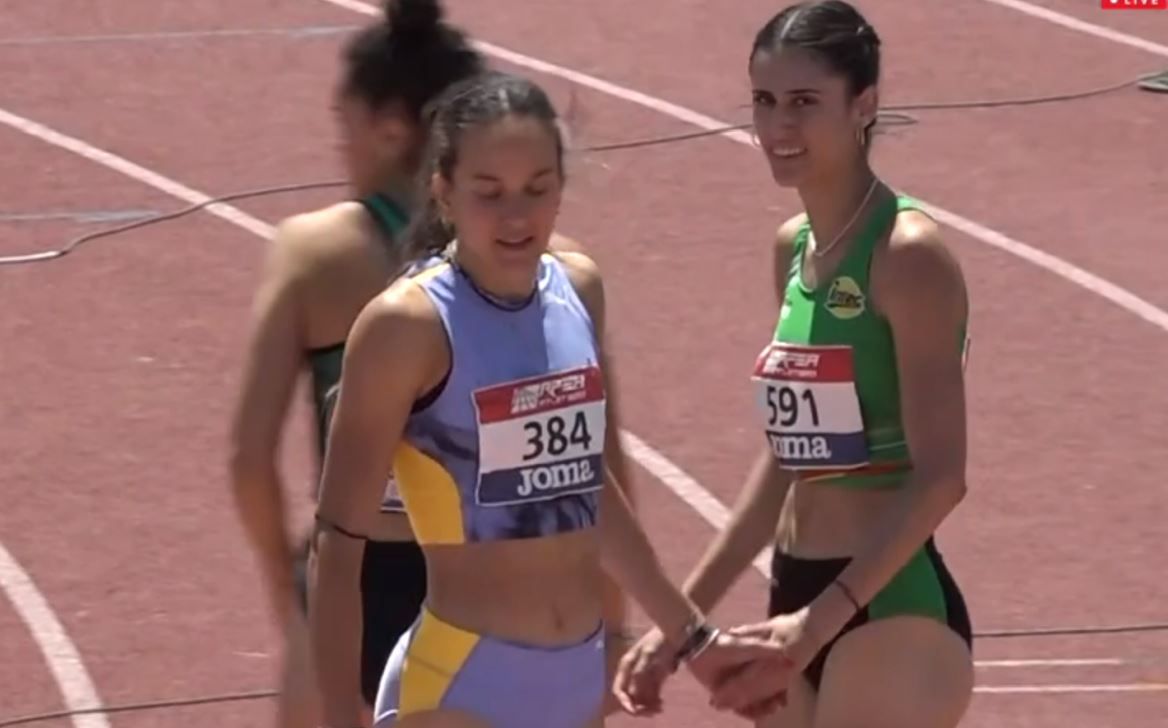 Teresa Santolaria, en la semifinal de 400