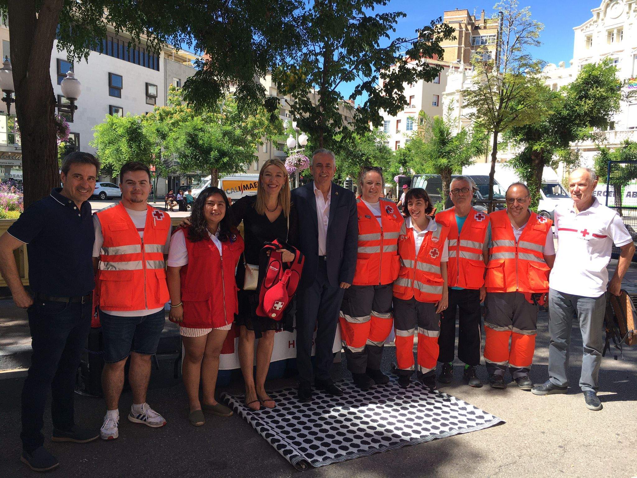 II Feria de asociaciones de Salud en Huesca. Foto Myriam Martínez 