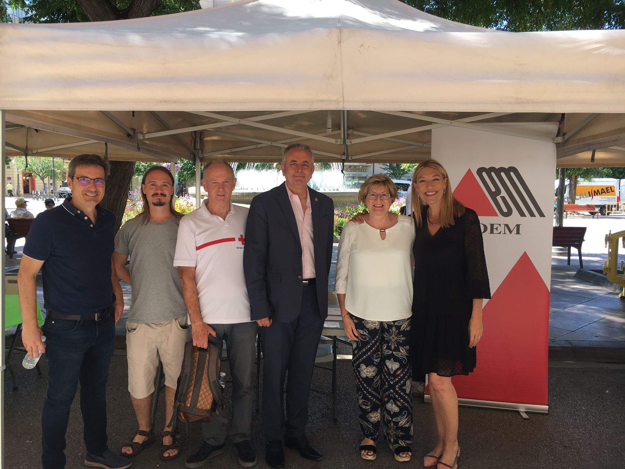 II Feria de asociaciones de Salud en Huesca. Foto Myriam Martínez 