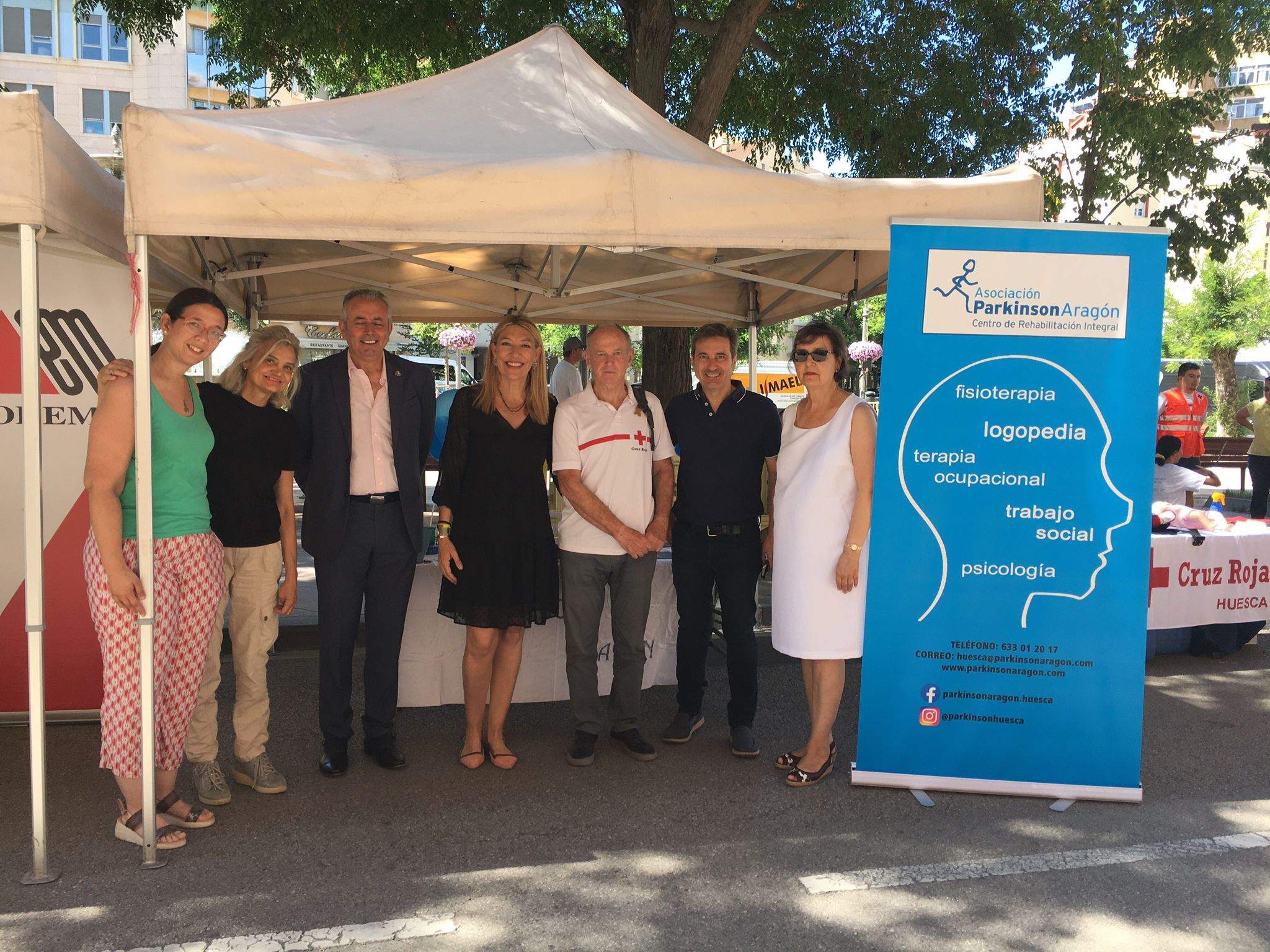 II Feria de asociaciones de Salud en Huesca. Foto Myriam Martínez 