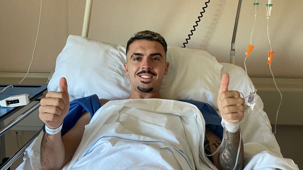 Joaquín Muñoz, tras la operación