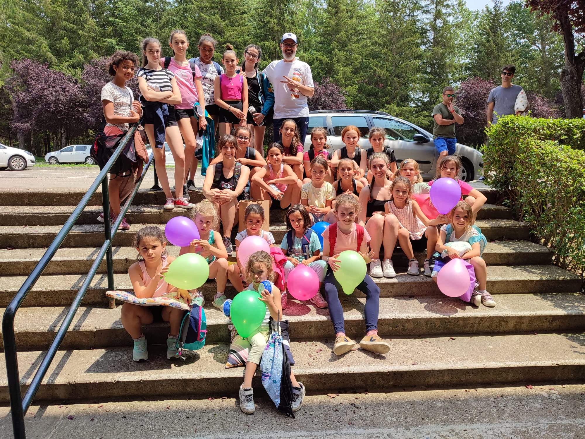 Foto de familia del Campus de Verano.