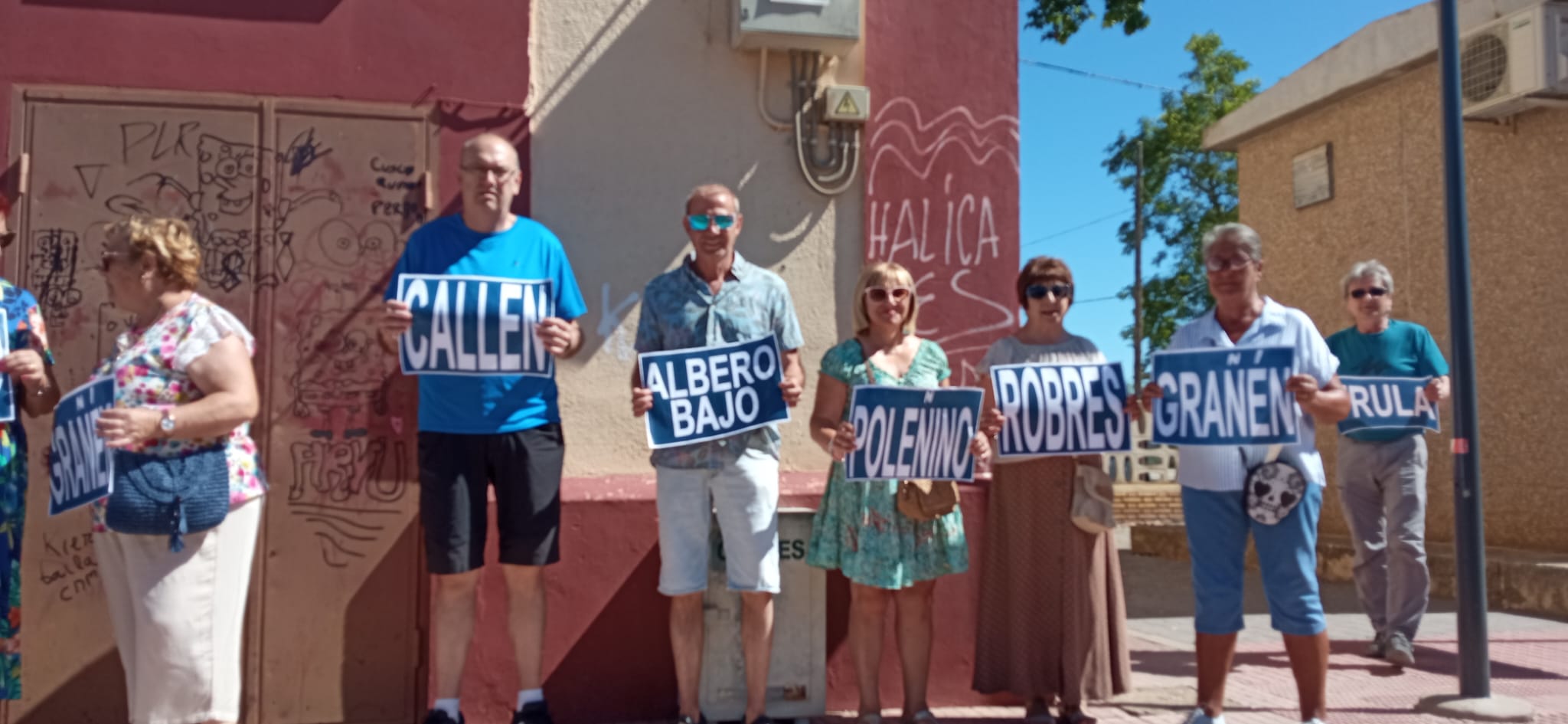 Concentración de Monegros no pierdas tu tren